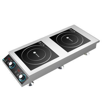 Плита индукционная Hurakan HKN-ICF70D2V 2-х конфорочная, 7000w HKN-ICF70D2V фото