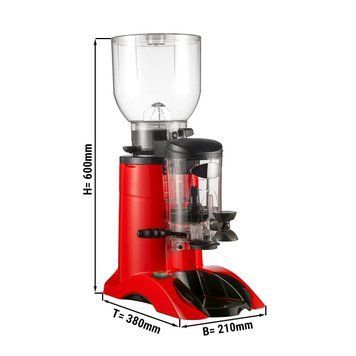 Кавомолка червона - 2 kg GGM Gastro MC5-RED фото
