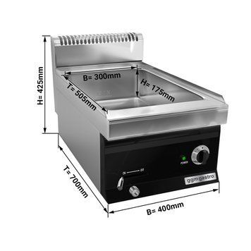 Водяная баня 1x GN1/1 GGM Gastro EBK473C фото