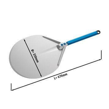 Лопата для піци з алюмінюєвим полотном- &Oslash; 32 cm GGM Gastro PSRGI32 фото