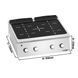 Плита інфочервона - 4 конфорки (12,8 kW) GGM Gastro