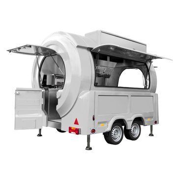 Фургон для фастфуду + шаурма GGM Gastro MFO-DM2-W фото