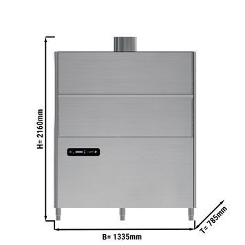 Посудомиючна машина купольна для кастрюль 16 kW (подвійна стінка) GGM Gastro TSS610 фото