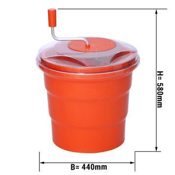 Сушарка для овочей 20 л GGM Gastro SASP20 фото