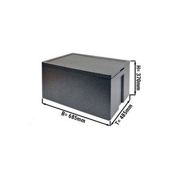 Термоконтейнер Maxi 310 розм. 685 x 485 x 370 мм GGM Gastro PLB-071 фото