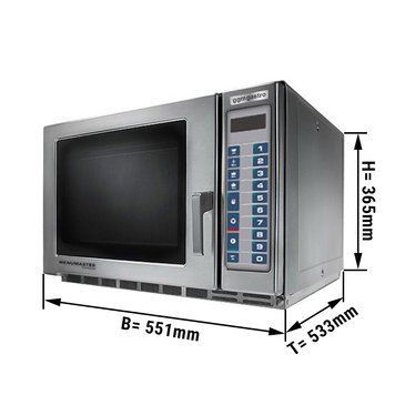 Микроволновая печь автоматическая (объем: 34 л / мощность: 1800 Вт) GGM Gastro MAH3418 фото