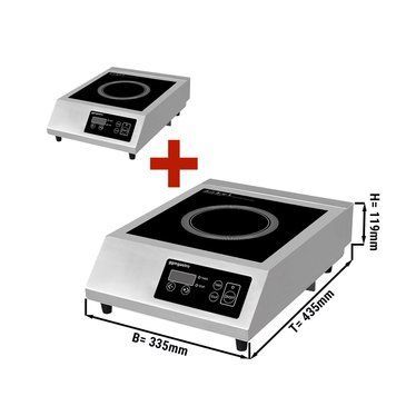 Плита індукційна - 3,5 kW GGM Gastro IDS4#2 фото
