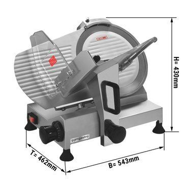 Слайсер/скиборізка (диск: &Oslash; 275 mm) GGM Gastro AMH275A фото