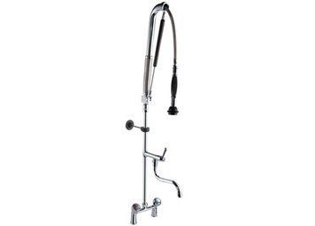 Душова трубка для миття посуду з двома отворами + змішувач 11000 GGM Gastro GM11 фото