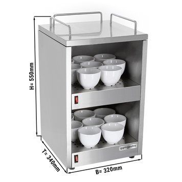 Tassenw&auml;rmer - mit 2 Ablagen GGM Gastro TWJ335 фото