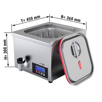 Апарат Sous Vide- 16 Л GGM Gastro SVGVA16 фото
