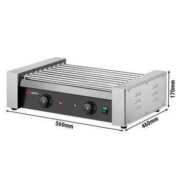 Гриль для хот-догів GGM Gastro HDGJ9-BW фото