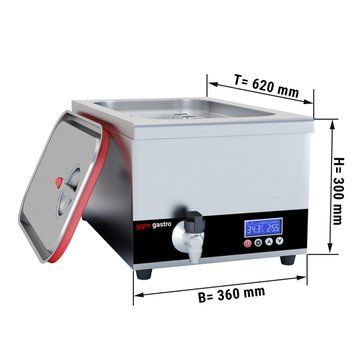 Апарат Sous Vide- 24 Л GGM Gastro SVGVA24 фото