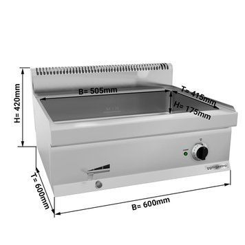 Марміт Bainmarie - 1x GN 1/1 + 3x GN 1/9 GGM Gastro BMK66-E фото