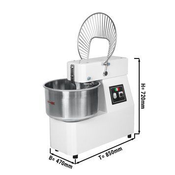 Тістоміс 42 л-38 kg /2 швидкості - 400 B GGM Gastro TMP42-FK-N фото