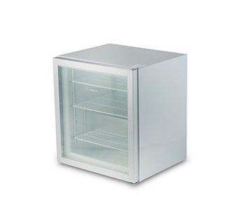ШАФА МОРОЗИЛЬНА БАРНА HURAKAN HKN-UF100G НА 88 Л, СКЛЯНІ РОЗПАШНІ ДВЕРІ 4886 фото